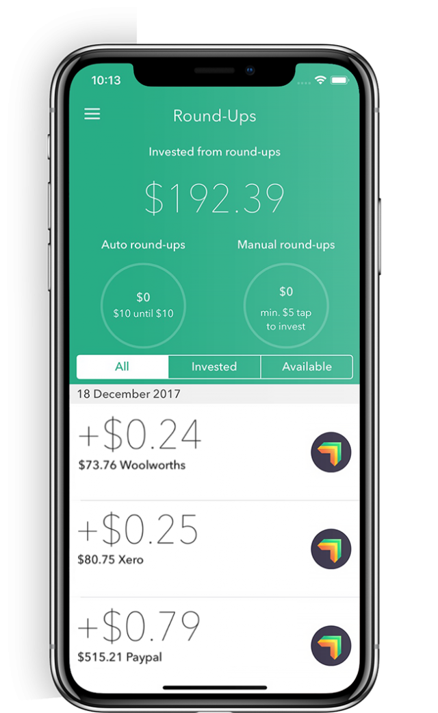 Raiz works to round up everyday purchases