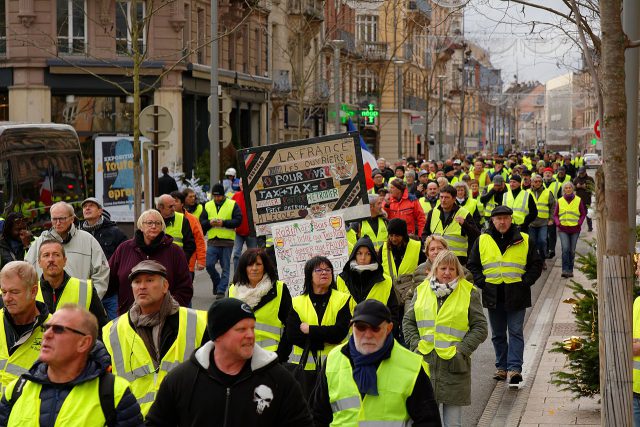 Yellow Vest Protest in France