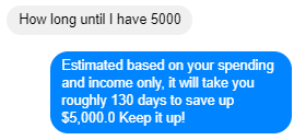How long until you save $5000