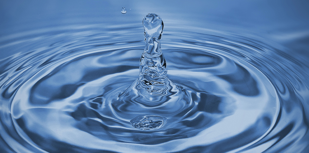 water droplet ripple